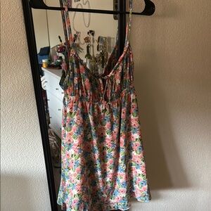 Colorful Floral Sundress